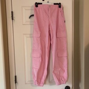 Pink Cargo Pants